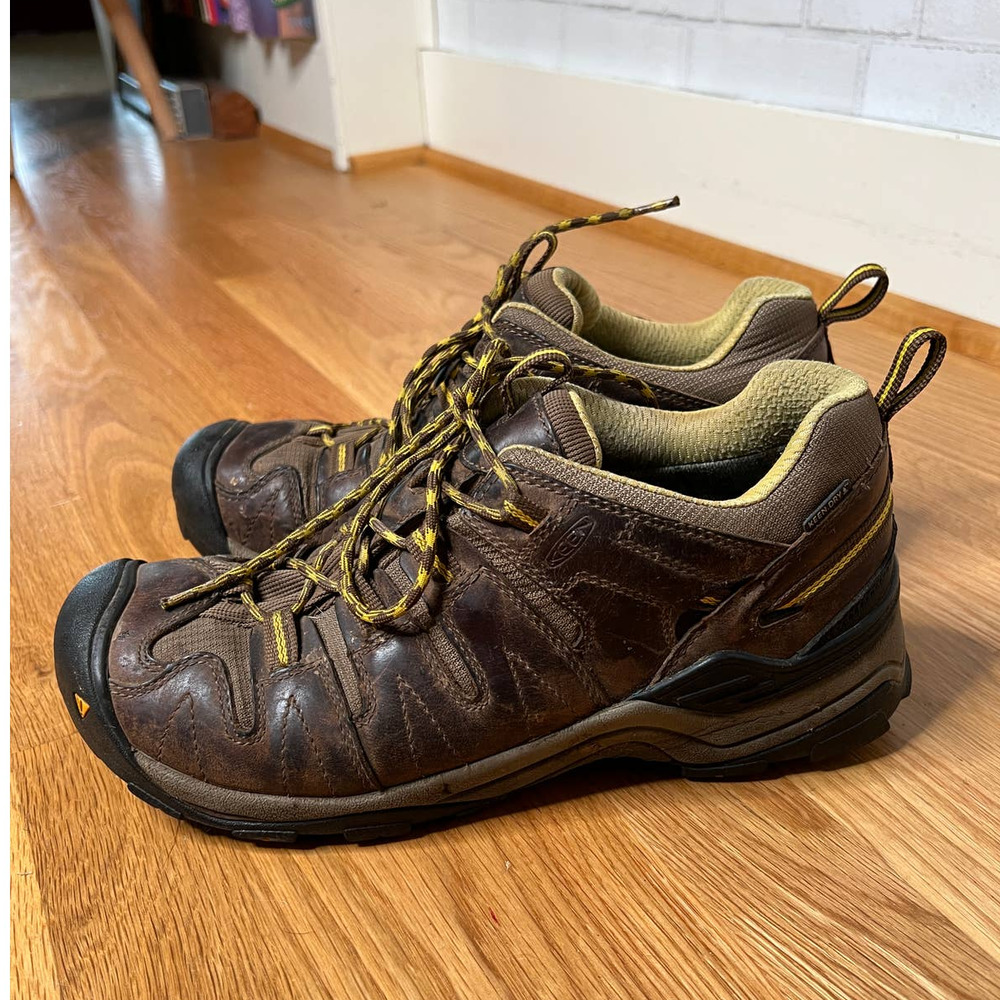 KEEN Mens 11 Targhee II Waterproof Hiking Shoes Sneakers Outdoor - Picture 3 of 6